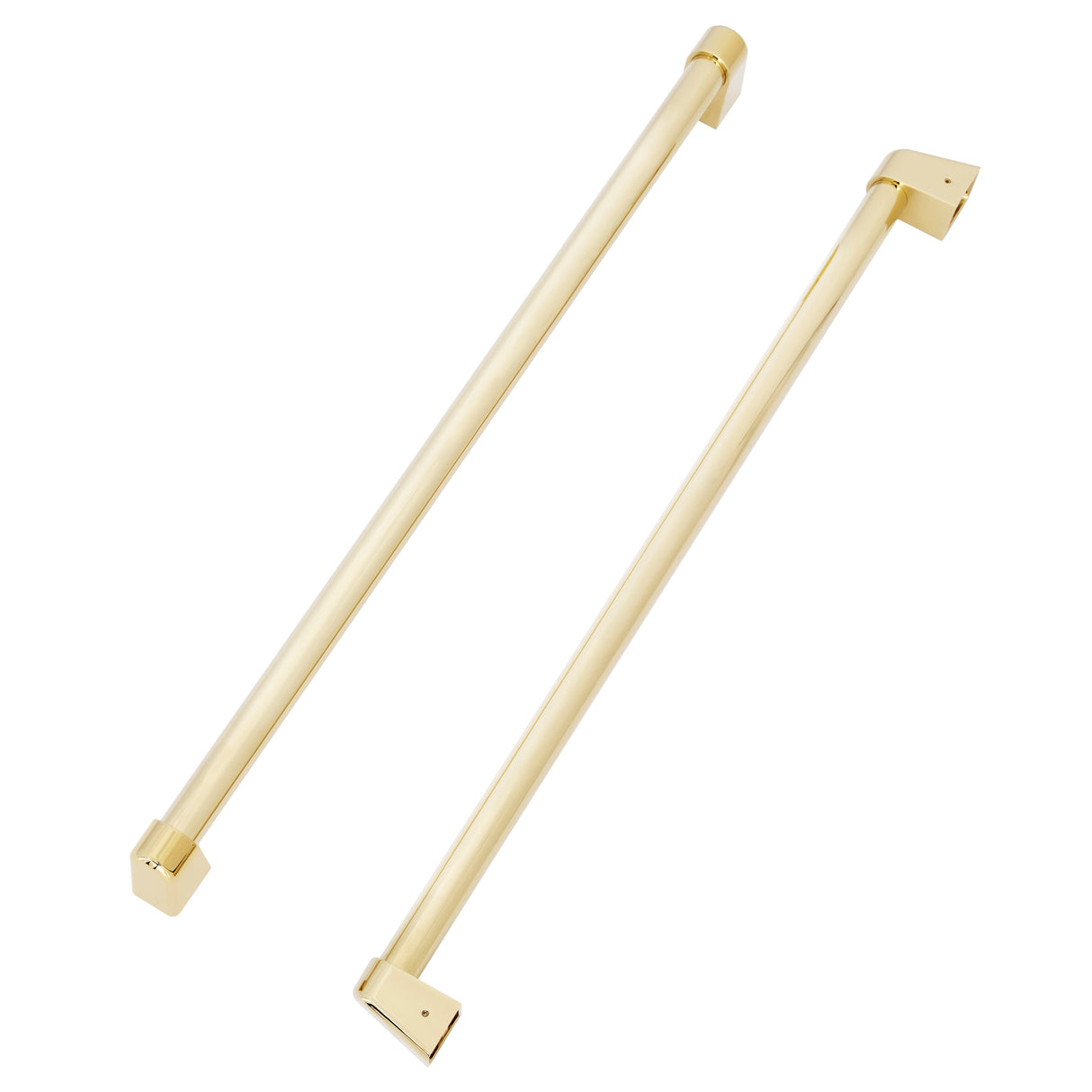 ZLINE 36" Autograph Edition 22.5 cu. ft 4-Door French Door Refrigerator with Ice Maker in Fingerprint Resistant Stainless Steel with Gold Accents (RFMZ-36-G)