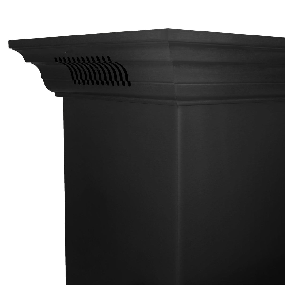 ZLINE 30" CrownSound Ducted Vent Wall Mount Range Hood in Black Stainless Steel with Built-in Bluetooth Speakers (BSKENCRN-BT-30)