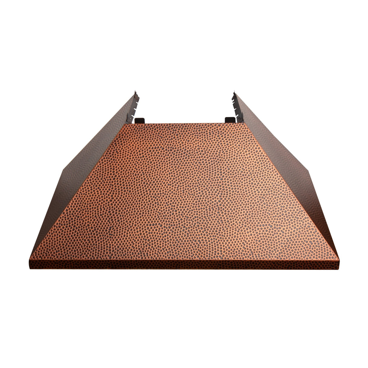 ZLINE 36" Ducted Fingerprint Resistant Stainless Steel Range Hood with Hand-Hammered Copper Shell (8654HH-36)