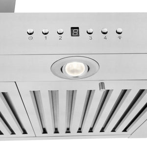 ZLINE 36" Convertible Vent Wall Mount Range Hood in Stainless Steel (KE-36)