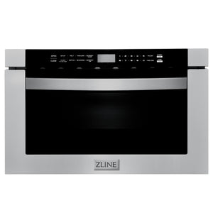 ZLINE 24" 1.2 cu ft Built-in Microwave Drawer in Stainless Steel (MWD-1)