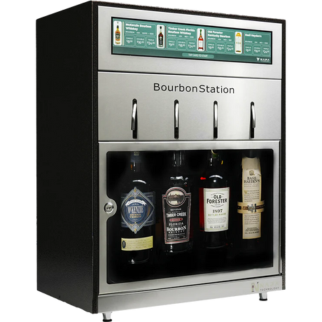 Napa Technology BourbonStation Liquor Dispenser MX4-Q3BS Front Left Angle