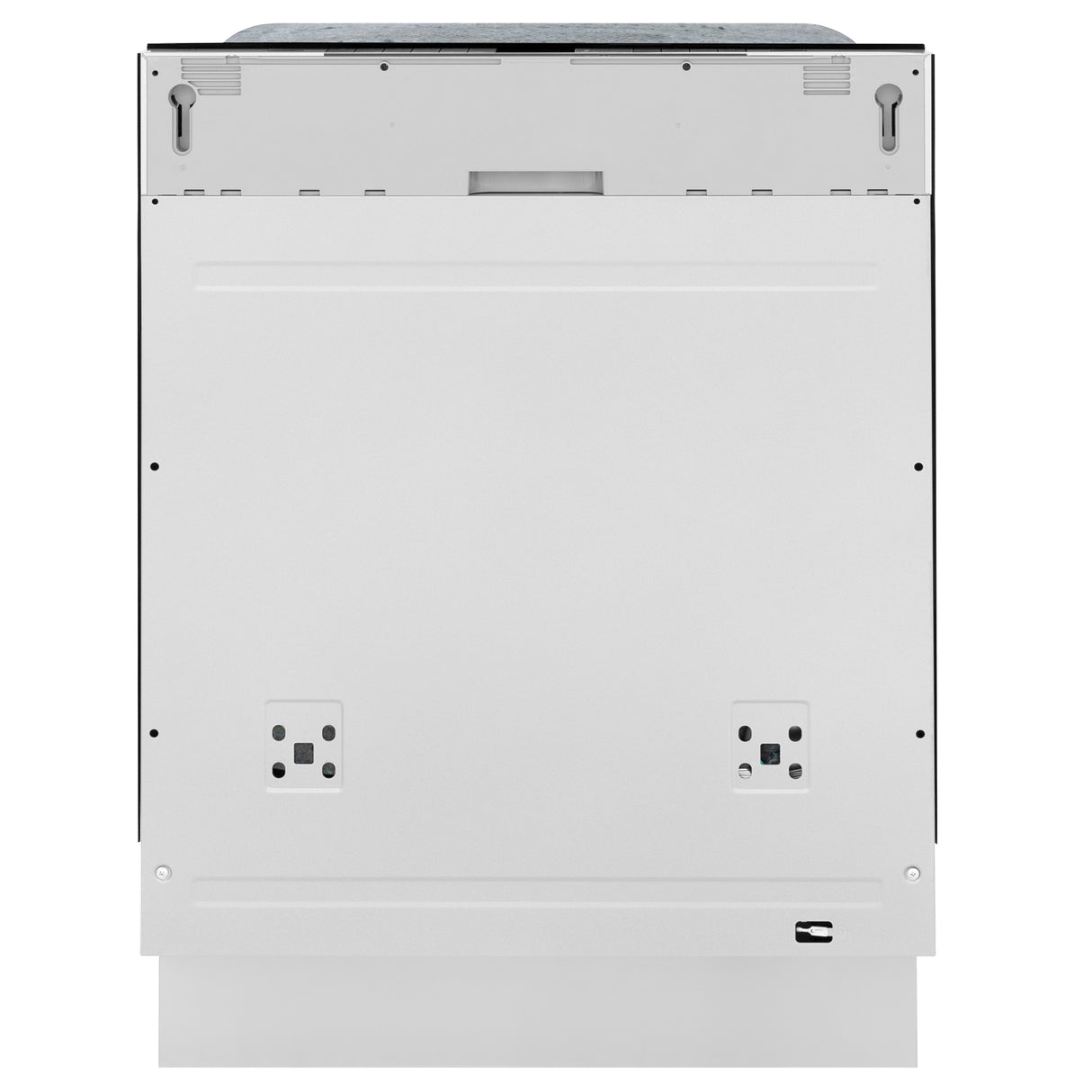 ZLINE 24" Monument Series 3rd Rack Top Touch Control Dishwasher in Custom Panel Ready with Stainless Steel Tub, 45dBa (DWMT-24)