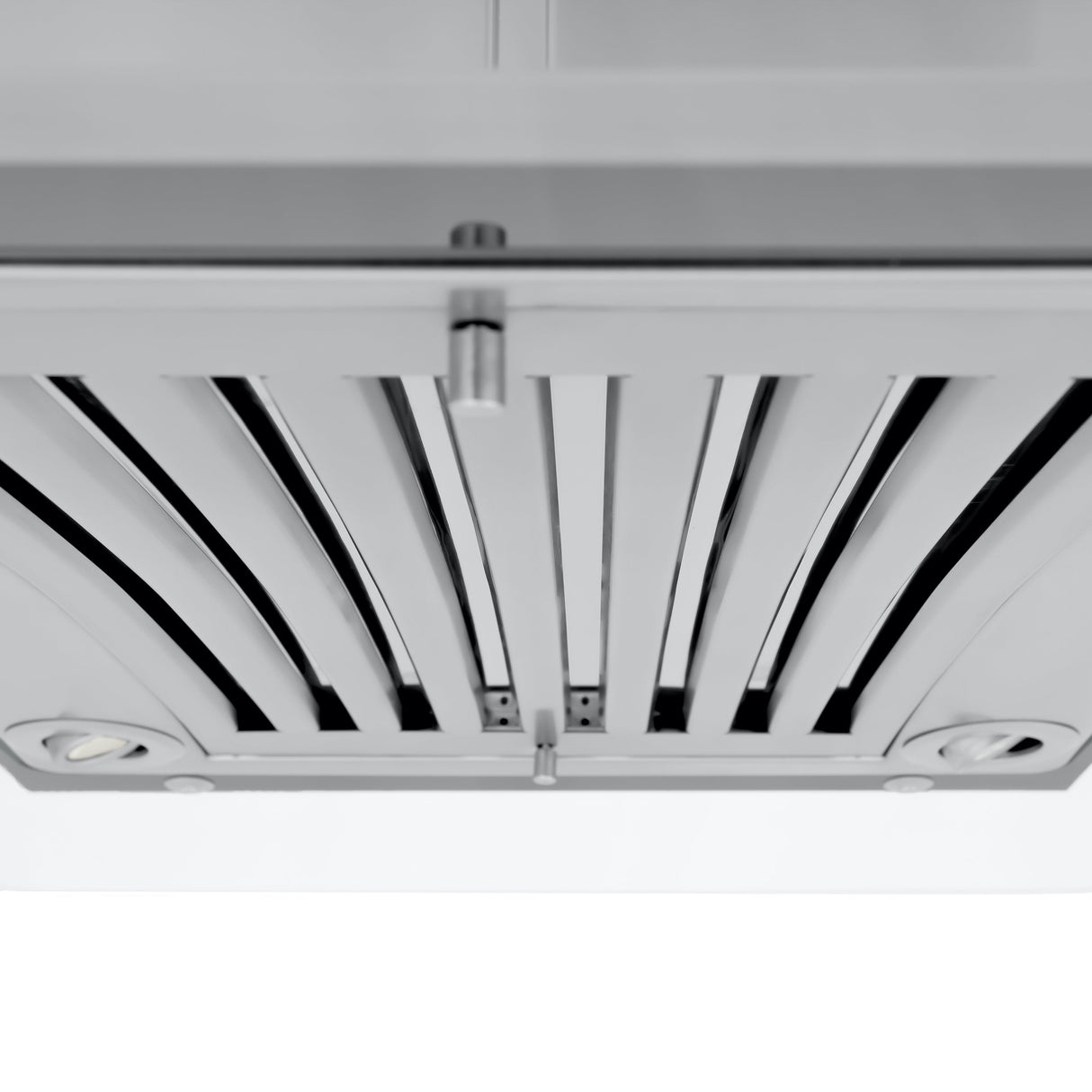 ZLINE 36" CrownSound Ducted Vent Island Mount Range Hood in Stainless Steel with Built-in Bluetooth Speakers (GL9iCRN-BT-36)