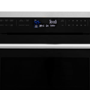 ZLINE 24" 1.6 cu ft. Built-in Convection Microwave Oven in Fingerprint Resistant with Speed and Sensor Cooking (MWO-24-SS)