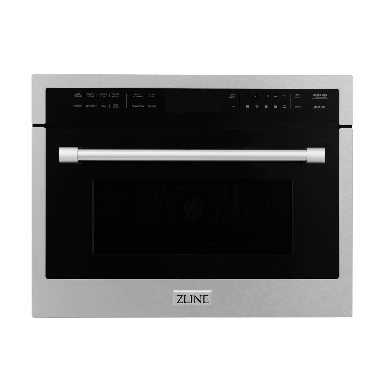 ZLINE 24" 1.6 cu ft. Built-in Convection Microwave Oven in Fingerprint Resistant with Speed and Sensor Cooking (MWO-24-SS)