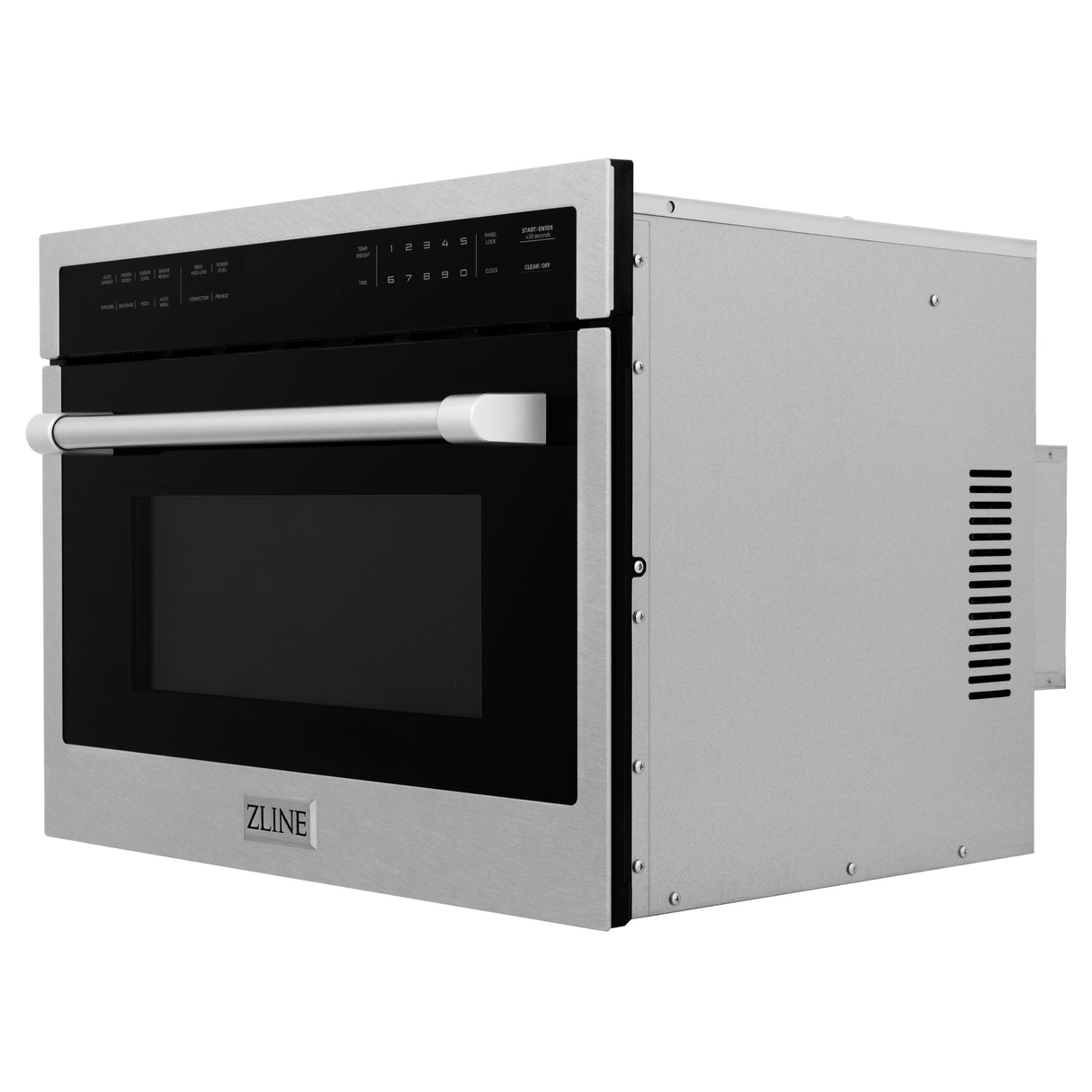 ZLINE 24" 1.6 cu ft. Built-in Convection Microwave Oven in Fingerprint Resistant with Speed and Sensor Cooking (MWO-24-SS)