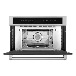 ZLINE 30" 1.6 cu ft. Built-in Convection Microwave Oven in Stainless Steel with Speed and Sensor Cooking (MWO-30)