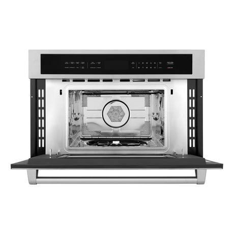 ZLINE 30" 1.6 cu ft. Built-in Convection Microwave Oven in Stainless Steel with Speed and Sensor Cooking (MWO-30)