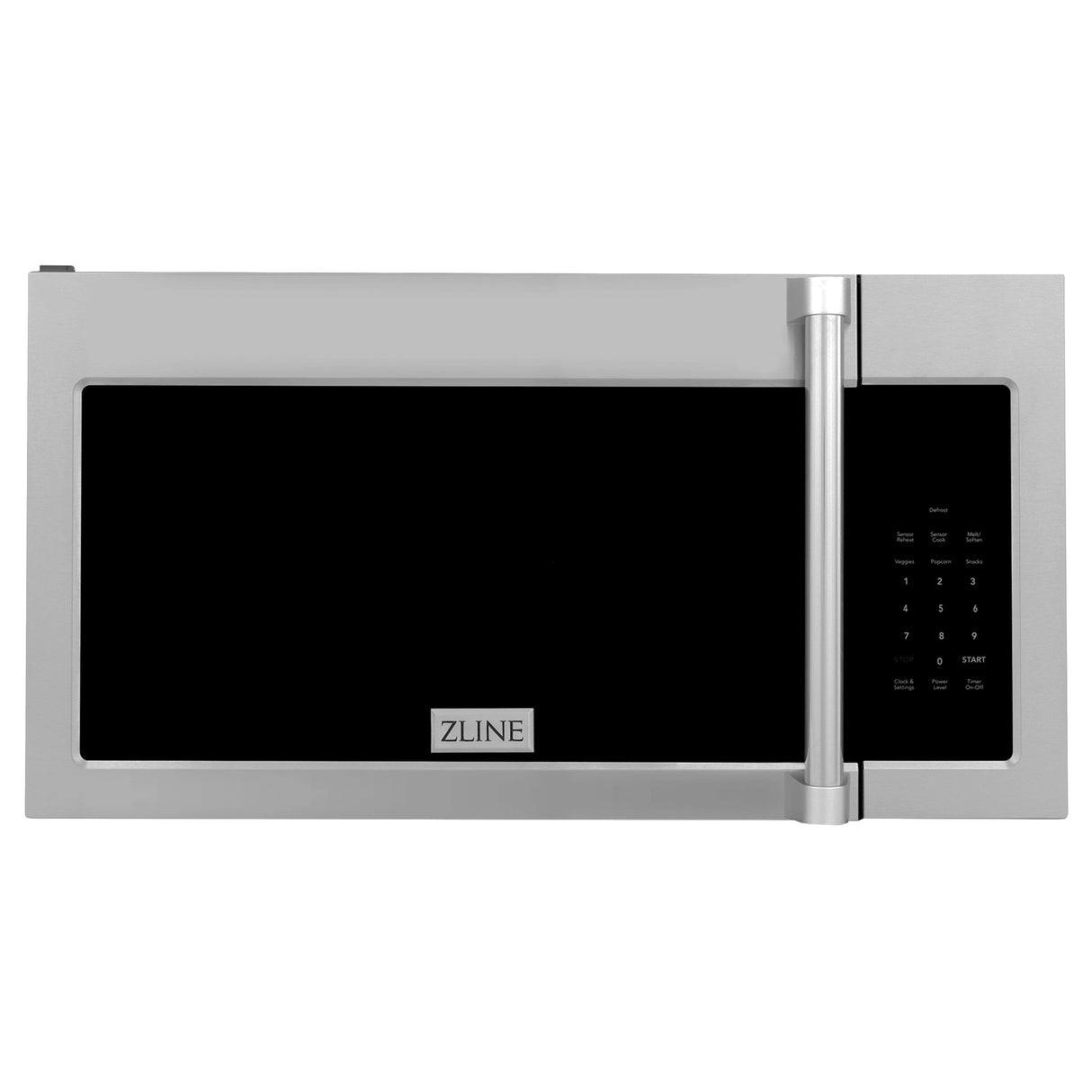 ZLINE 1.5 cu ft Over the Range Convection Microwave Oven in Stainless Steel with Traditional Handle and Sensor Cooking (MWO-OTR-H-30)