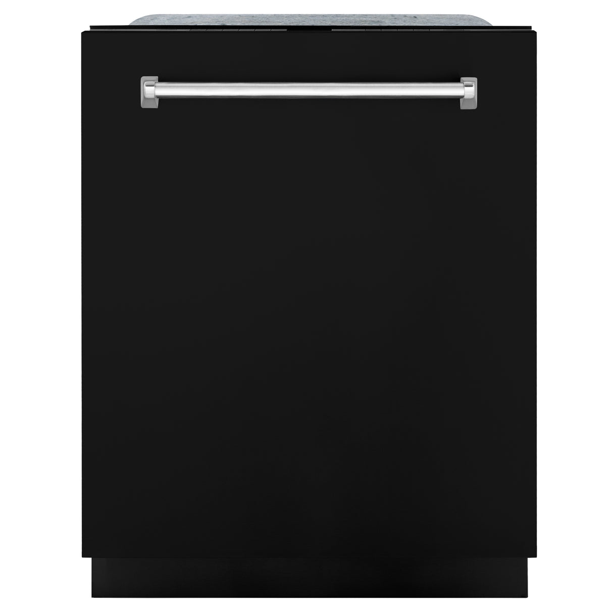 ZLINE 24" Monument Series 3rd Rack Top Touch Control Dishwasher in Black Matte with Stainless Steel Tub, 45dBa (DWMT-BLM-24)