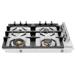 ZLINE 30" Dropin Gas Stovetop with 4 Gas Brass Burners (RC-BR-30)