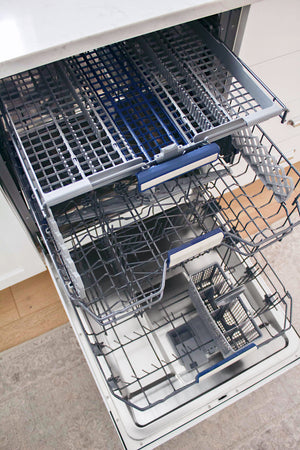 ZLINE 24" Tallac Series 3rd Rack Tall Tub Dishwasher in Custom Panel Ready with Stainless Steel Tub, 51dBa (DWV-24)