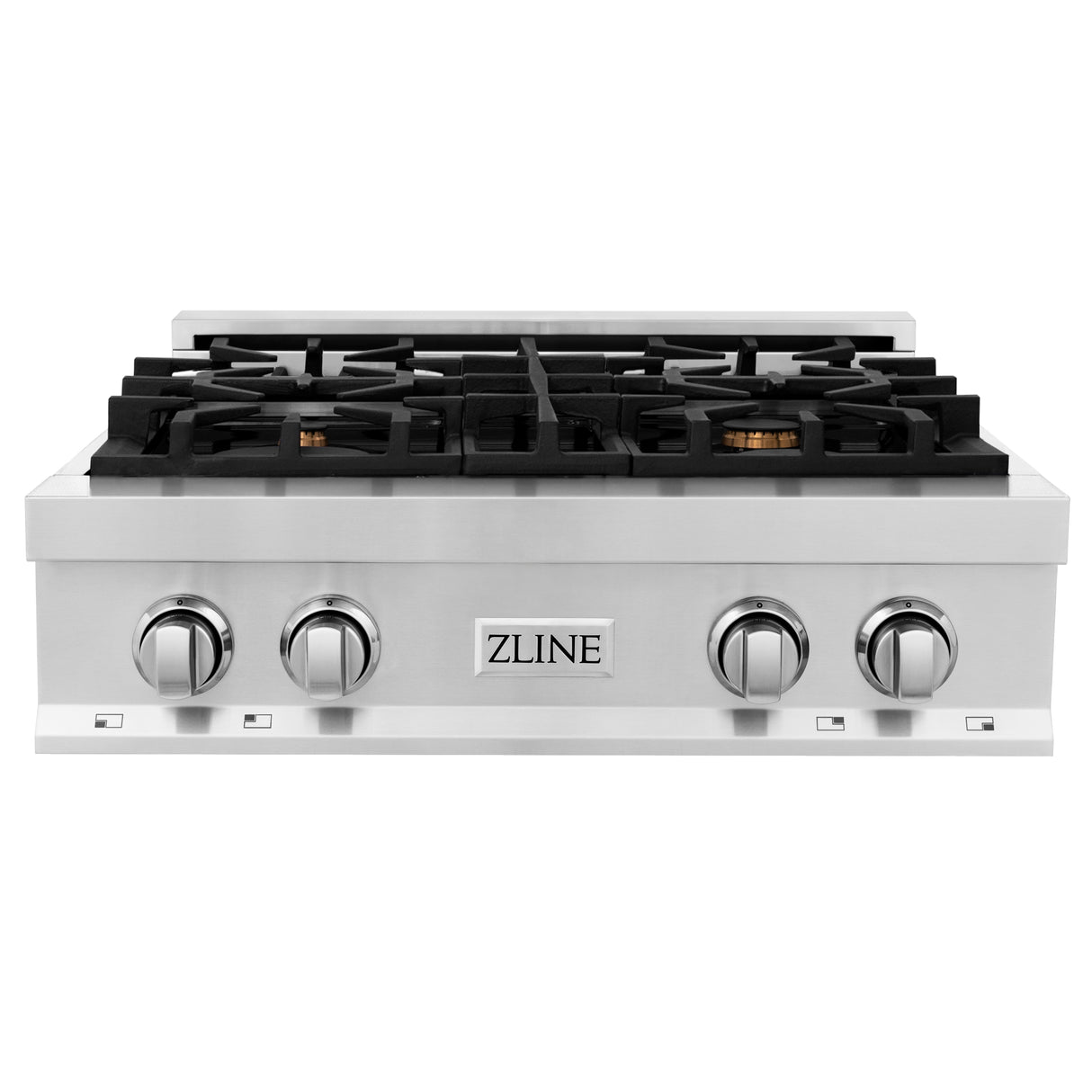 ZLINE 30" Porcelain Gas Stovetop with 4 Gas Brass Burners (RT-BR-30)