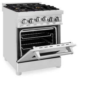 ZLINE 24" 2.8 cu ft Range with Gas Stove and Gas Oven in Stainless Steel (RG-BR-24)