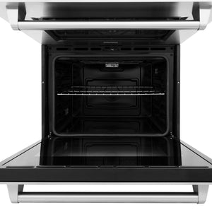 ZLINE 30" Professional Double Wall Oven with Self Clean and True Convection in Stainless Steel (AWD-30)