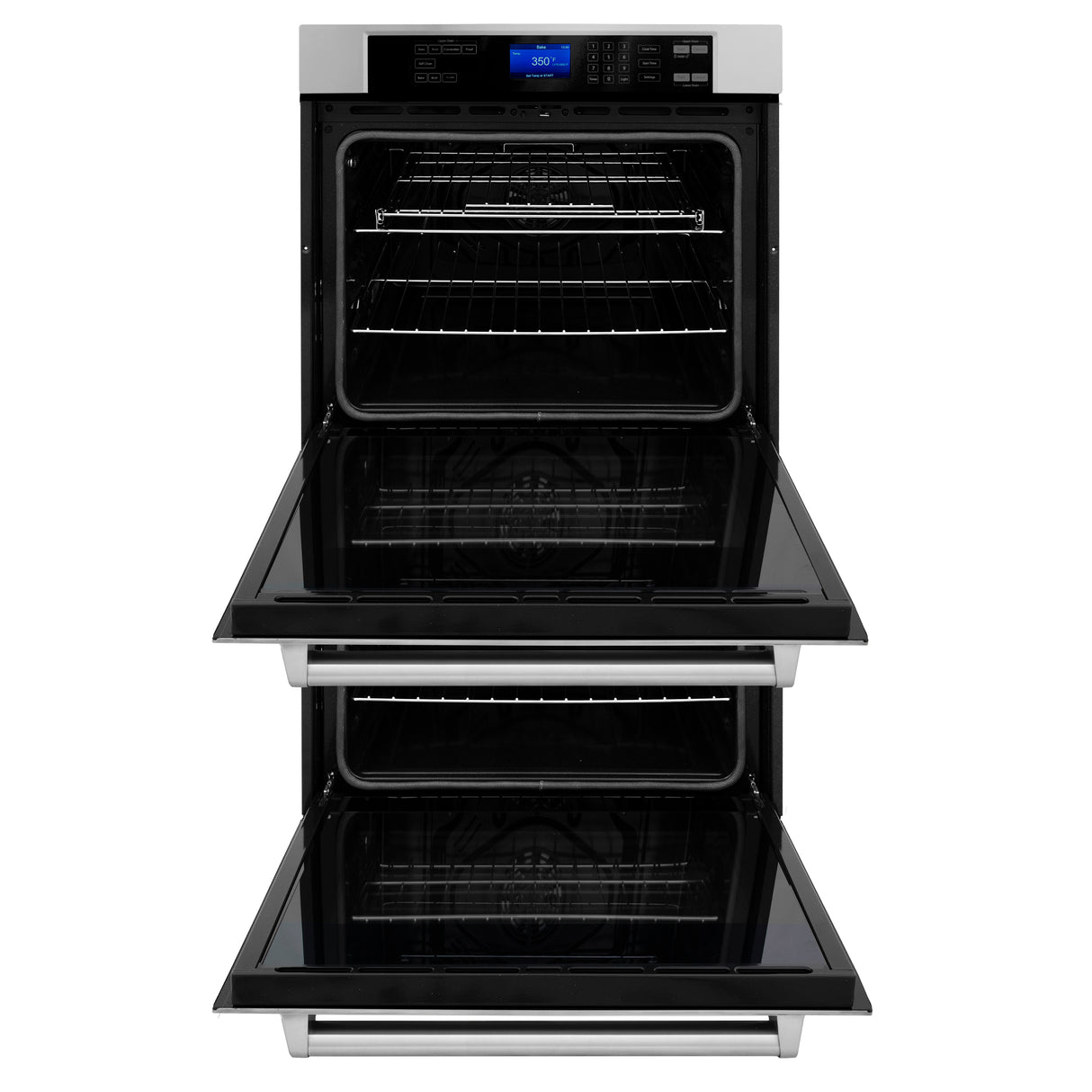 ZLINE 30" Professional Double Wall Oven with Self Clean and True Convection in Stainless Steel (AWD-30)