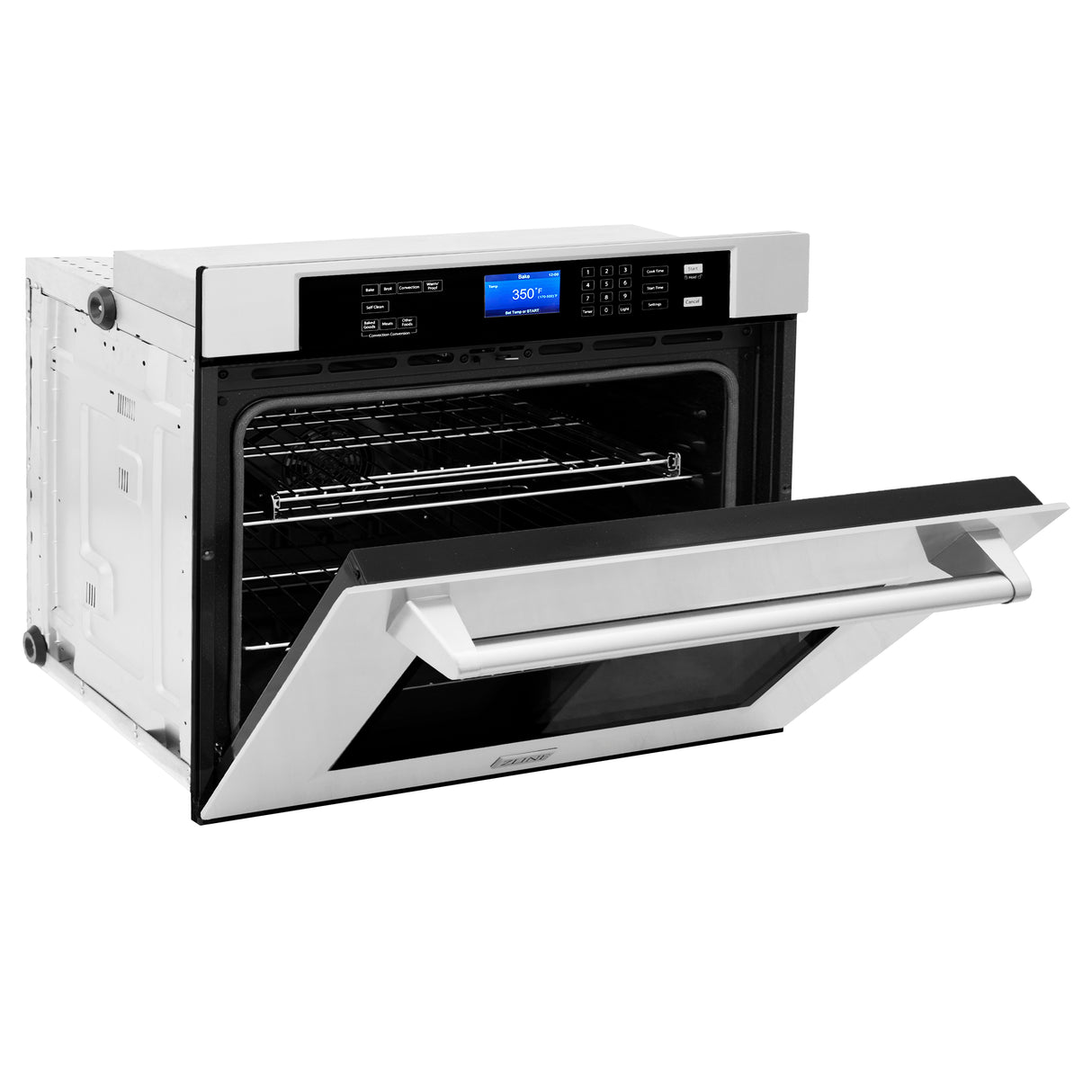 ZLINE 30" Professional Single Wall Oven with Self Clean and True Convection in Stainless Steel (AWS-30)