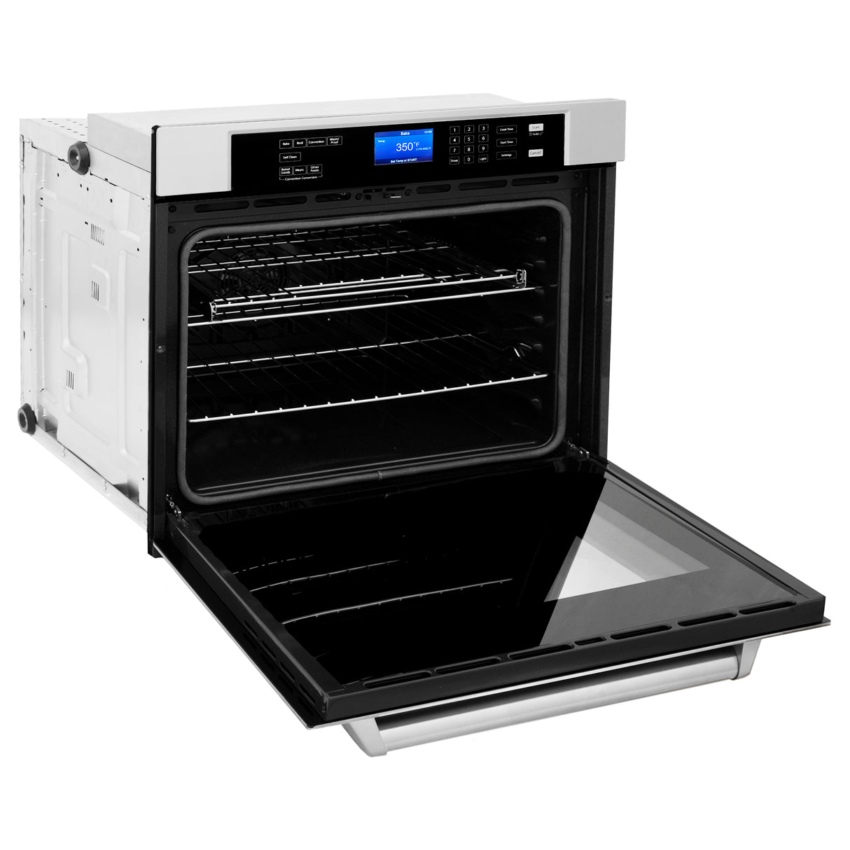 ZLINE 30" Professional Single Wall Oven with Self Clean and True Convection in Stainless Steel (AWS-30)