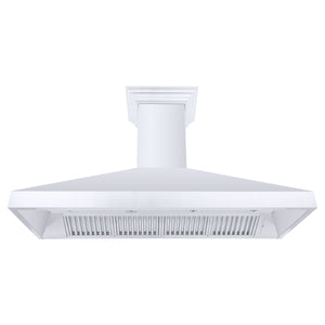 ZLINE 30" Professional Convertible Vent Wall Mount Range Hood in Stainless Steel with Crown Molding (587CRN-30)