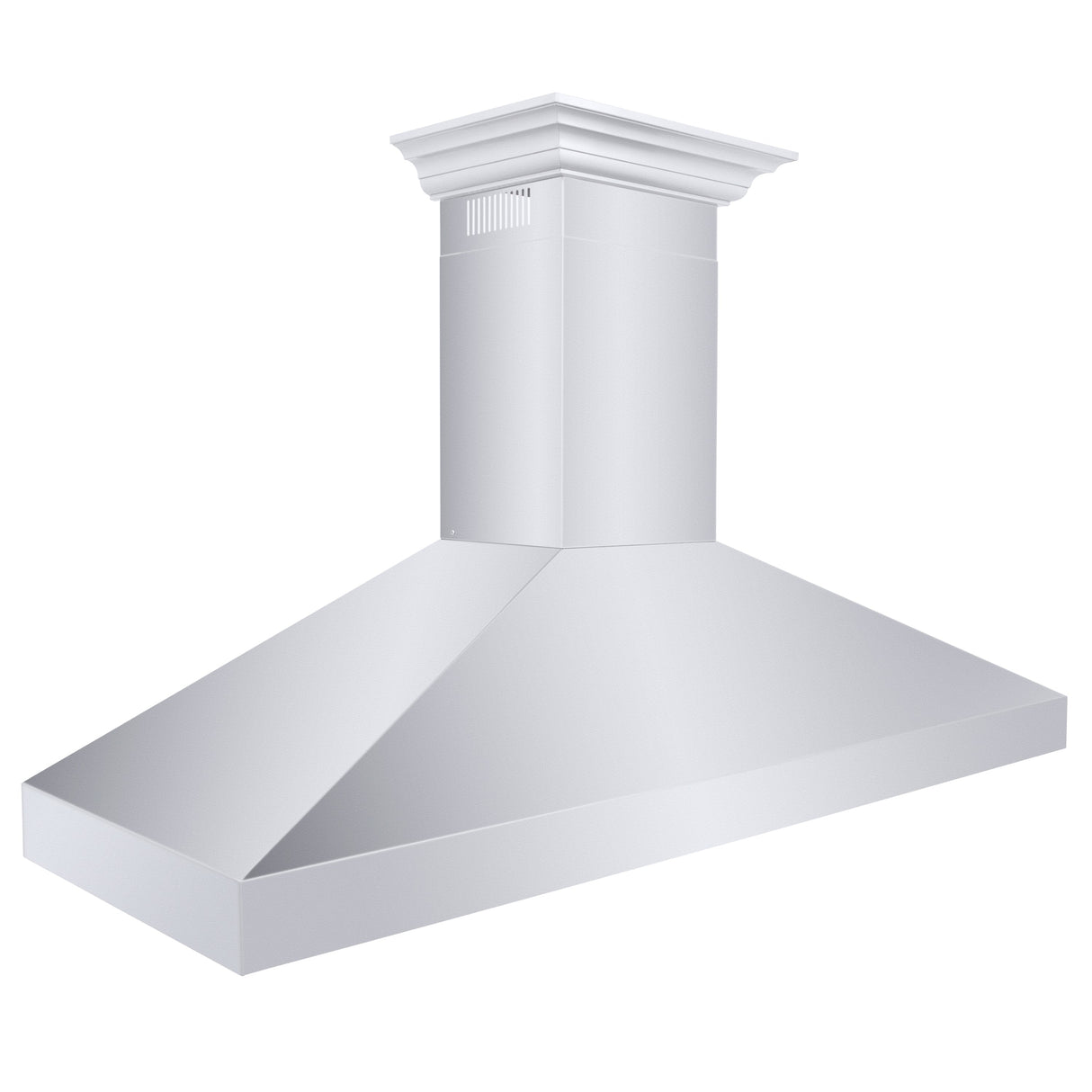 ZLINE 30" Professional Convertible Vent Wall Mount Range Hood in Stainless Steel with Crown Molding (587CRN-30)