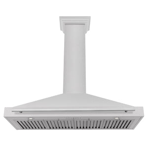 ZLINE 48" Fingerprint Resistant Stainless Steel Range Hood with Stainless Steel Handle (KB4SNX-48)