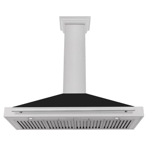 ZLINE 48" Fingerprint Resistant Stainless Steel Range Hood with Stainless Steel Handle (KB4SNX-48)