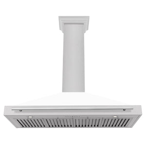 ZLINE 48" Fingerprint Resistant Stainless Steel Range Hood with Stainless Steel Handle (KB4SNX-48)