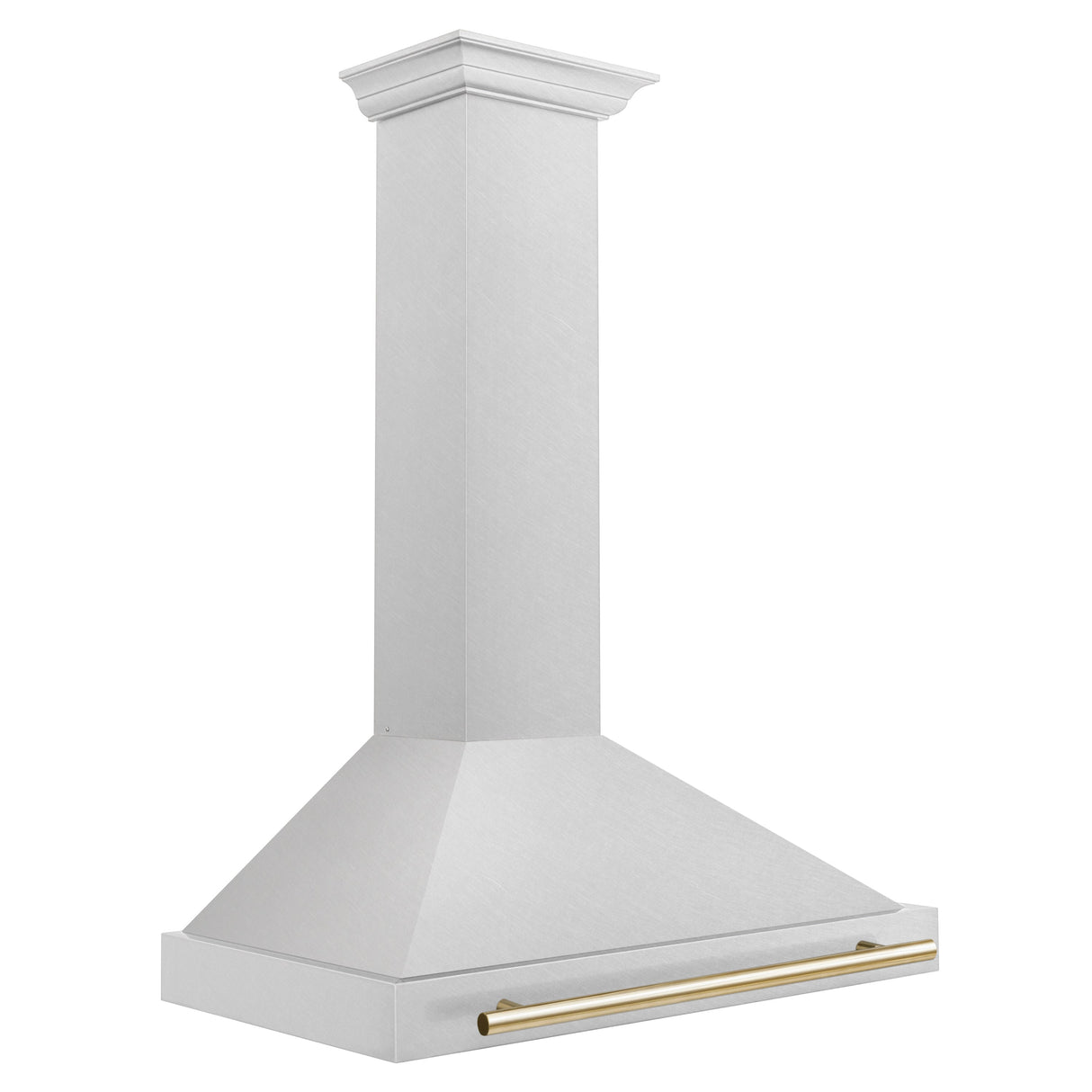 ZLINE 36" Autograph Edition Fingerprint Resistant Stainless Steel Range Hood with Champagne Bronze Handle (KB4SNZ-36-CB)