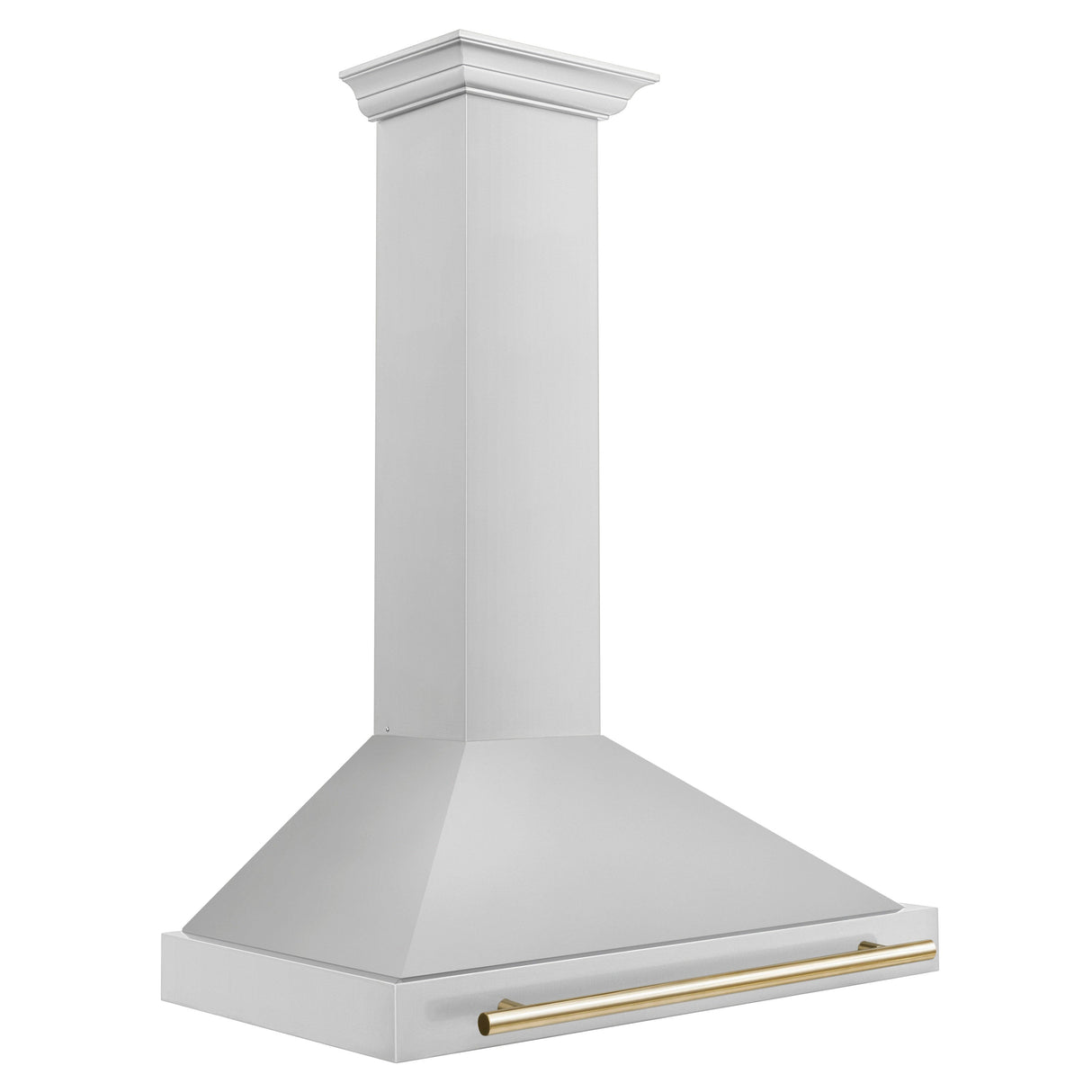 ZLINE 36" Autograph Edition Stainless Steel Range Hood with Stainless Steel Shell and Champagne Bronze Accents (KB4STZ-36-CB)