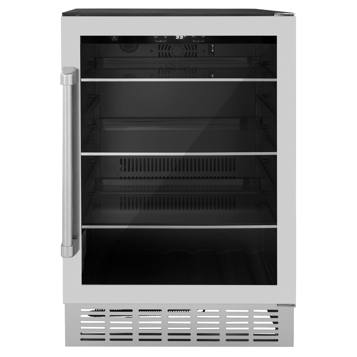 ZLINE 24" Monument 154 Can Beverage Fridge in Stainless Steel (RBV-US-24)