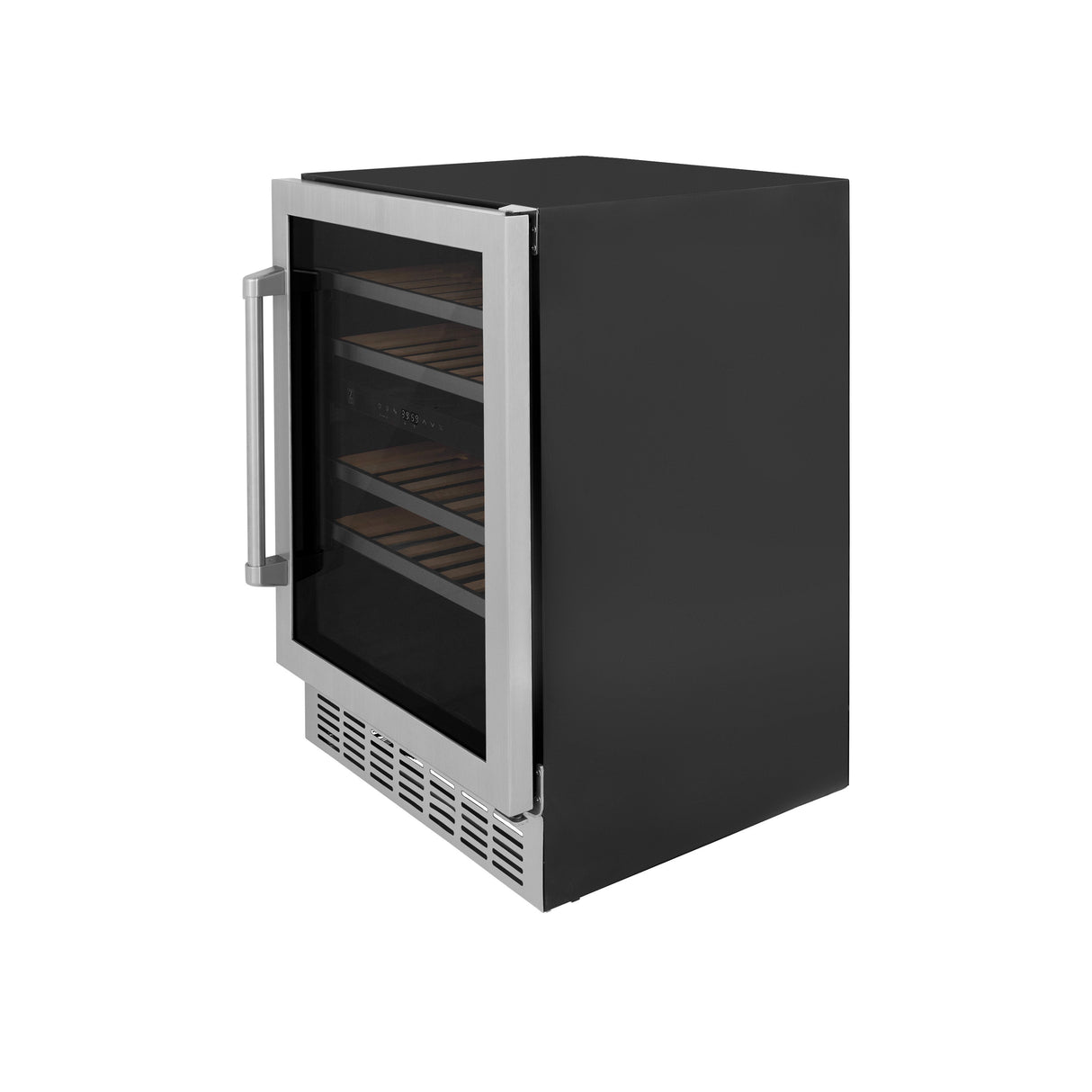 ZLINE 24" Monument Dual Zone 44-Bottle Wine Cooler in Stainless Steel (RWV-UD-24)