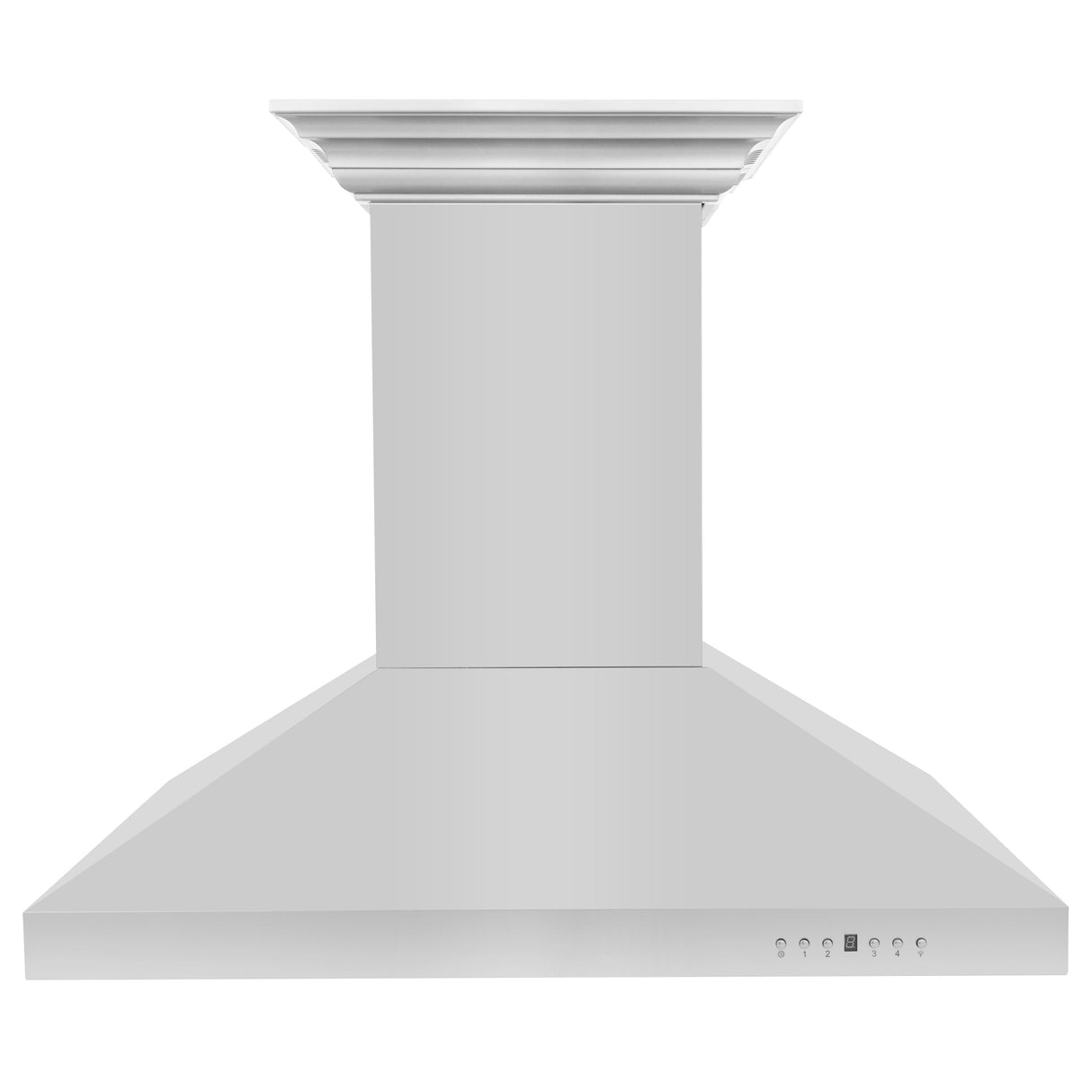 ZLINE 30" CrownSound Ducted Vent Island Mount Range Hood in Stainless Steel with Built-in Bluetooth Speakers (KL3iCRN-BT-30)