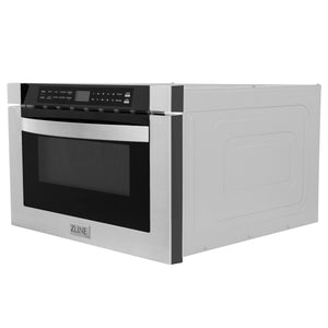 ZLINE 24" 1.2 cu ft Built-in Microwave Drawer in Stainless Steel (MWD-1)