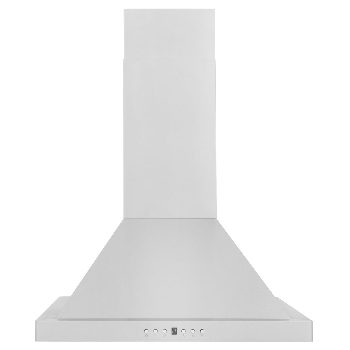 ZLINE 24" Convertible Wall Mount Range Hood in Stainless Steel with Set of 2 Charcoal Filters, LED lighting and Dishwasher-Safe Baffle Filters (KB-CF-24)