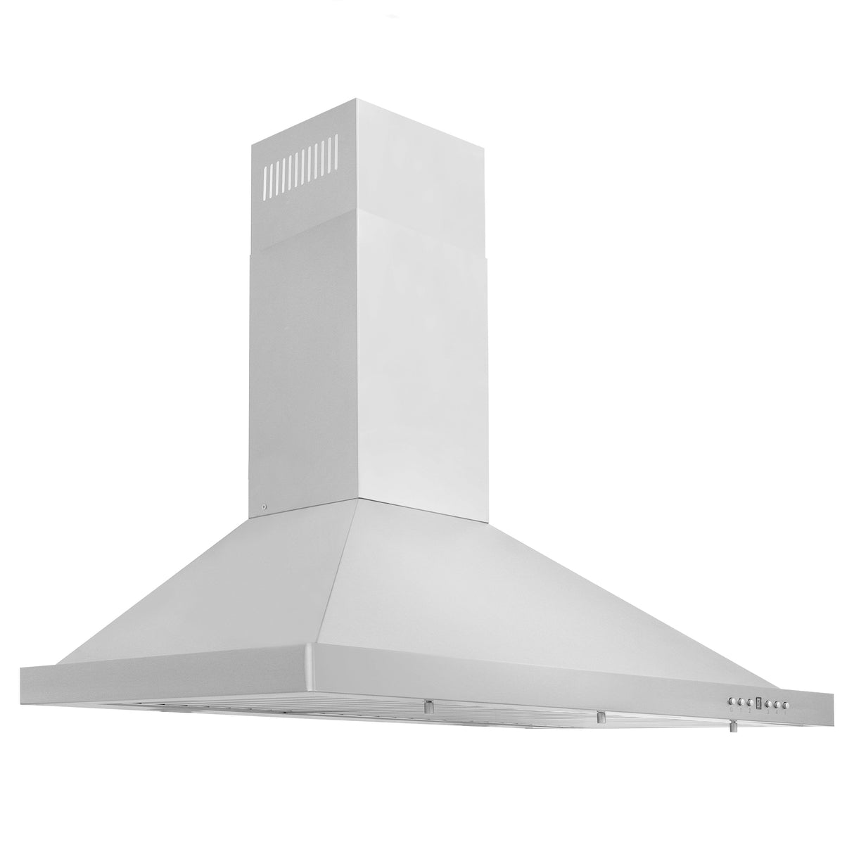 ZLINE 36" Convertible Wall Mount Range Hood in Stainless Steel with Set of 2 Charcoal Filters, LED lighting and Dishwasher-Safe Baffle Filters (KB-CF-36)