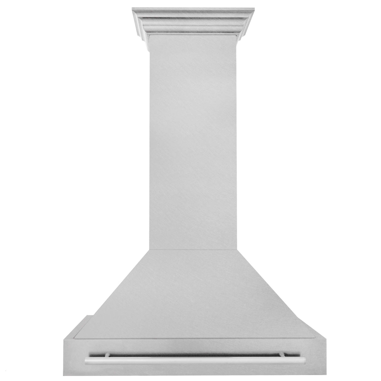 ZLINE 36" Fingerprint Resistant Stainless Steel Range Hood with White Matte Shell (8654SNX-WM-36)