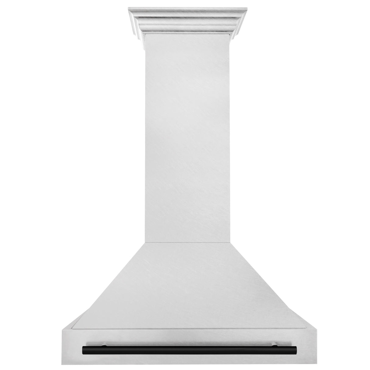 ZLINE 36" Autograph Edition Fingerprint Resistant Stainless Steel Range Hood with Matte Black Handle (8654SNZ-36-MB)