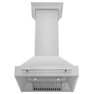 ZLINE 30" Stainless Steel Range Hood with Stainless Steel Handle (8654STX-30)