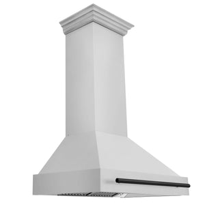 ZLINE 36" Autograph Edition Stainless Steel Range Hood with Stainless Steel Shell and Champagne Bronze Handle (8654STZ-36-CB)