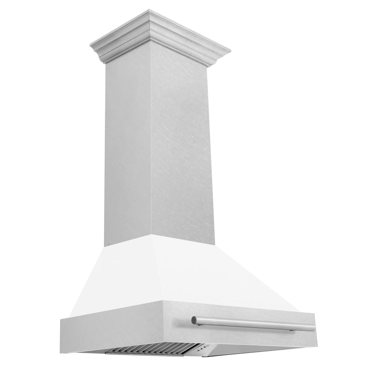 ZLINE 30" Fingerprint Resistant Stainless Steel Range Hood with Black Matte Shell (8654SNX-BLM-30)