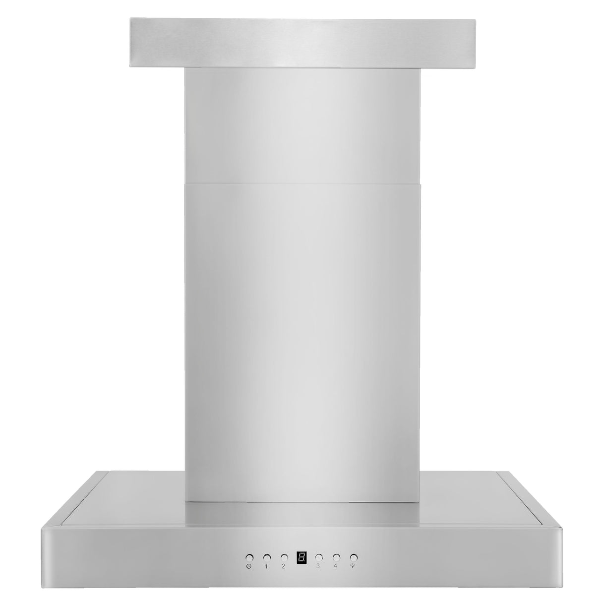 ZLINE 42" Convertible Vent Wall Mount Range Hood in Stainless Steel with Crown Molding (KECRN-42)