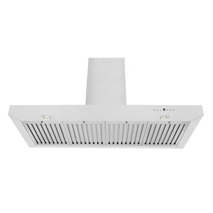 ZLINE 42" Convertible Vent Wall Mount Range Hood in Stainless Steel (KE-42)