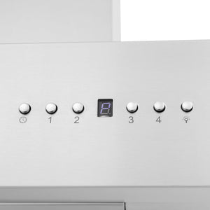 ZLINE 36" Ducted Professional Wall Mount Range Hood in Stainless Steel (KECOM-36)