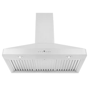 ZLINE 36" Convertible Vent Wall Mount Range Hood in Stainless Steel (KF2-36)