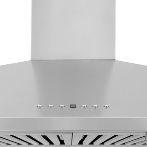 ZLINE 48" Convertible Vent Convertible Vent Wall Mount Range Hood in Stainless Steel (KL2-48)