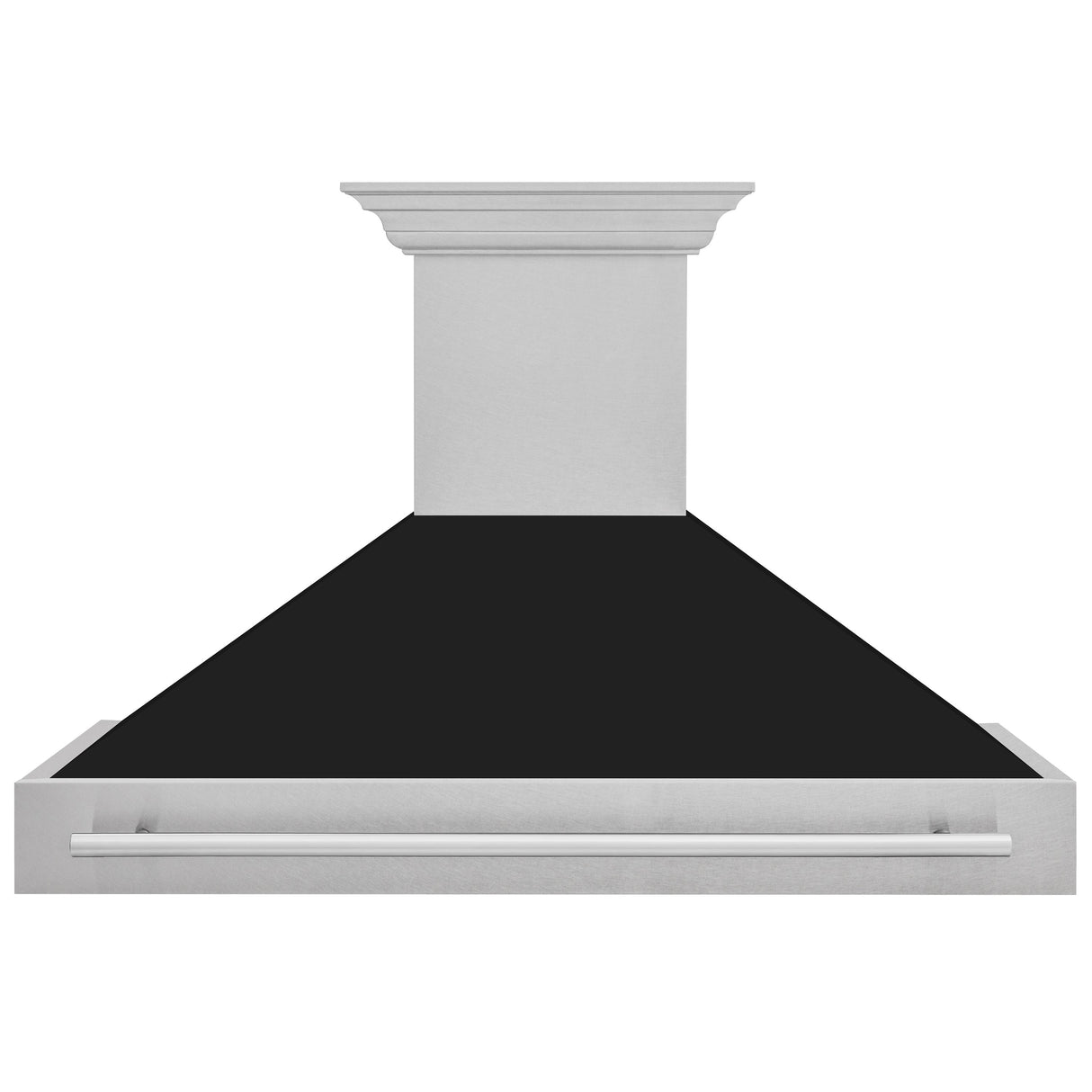 ZLINE 48" Fingerprint Resistant Stainless Steel Range Hood with White Matte Shell (8654SNX-WM-48)