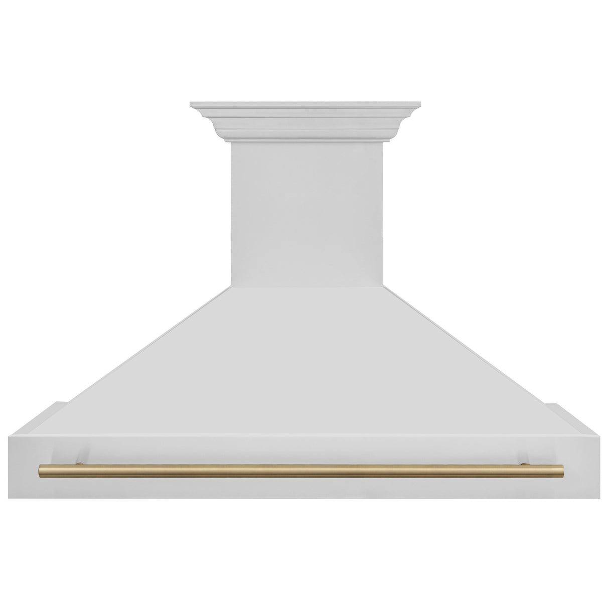 ZLINE 48" Autograph Edition Stainless Steel Range Hood with Stainless Steel Shell and Gold Handle (8654STZ-48-G)