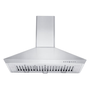 ZLINE 36" Convertible Vent Wall Mount Range Hood in Stainless Steel (KF-36)