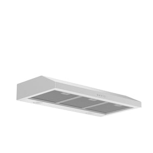 ZLINE 30" 280 CFM Ducted Under Cabinet Range Hood in Stainless Steel - Hardwired Power (615-30)